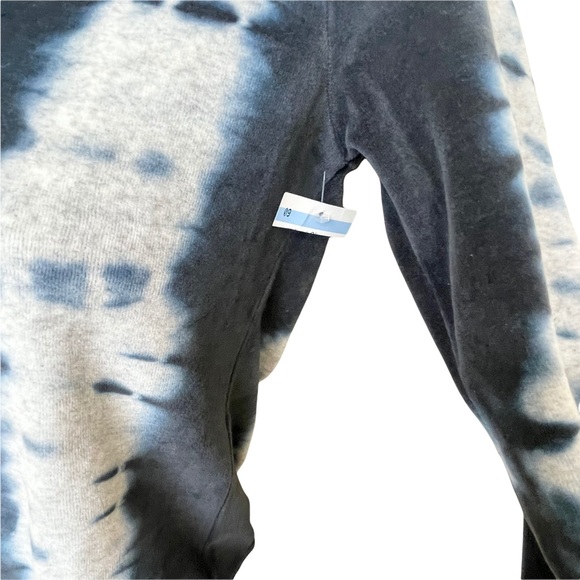 All Saints Raffi Velvet Teddy Bodysuit in Ink Blue & Grey Marl 8 NWT - Picture 12 of 12